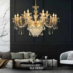 ĐÈN CHÙM PHA LÊ DC6586/10+5