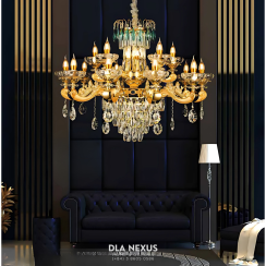 ĐÈN CHÙM PHA LÊ DC6589/10+5