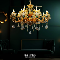 ĐÈN CHÙM BACCARAT DC6620/10+5