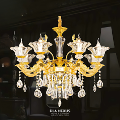 ĐÈN CHÙM XI MẠ VÀNG - CNQT - 280