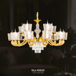 ĐÈN CHÙM XI MẠ VÀNG - CNQT - 285