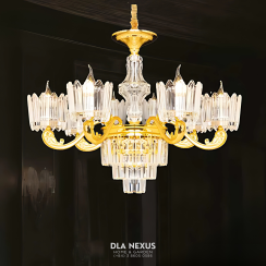 ĐÈN CHÙM XI MẠ VÀNG -   CNQT - 284