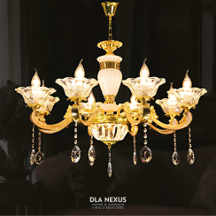 ĐÈN CHÙM XI MẠ VÀNG - CNQT - 339