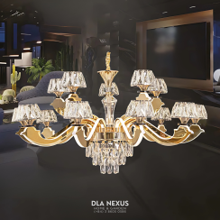 ĐÈN CHÙM PHA LÊ -  CNQT - 330