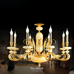 ĐÈN CHÙM PHA LÊ - CDQT - 40