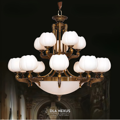 ĐÈN CHÙM PHA LÊ -CNQT - 1225