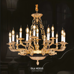 ĐÈN CHÙM PHA LÊ - CNQT - 20