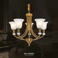 ĐÈN CHÙM PHA LÊ -  CNQT - 01