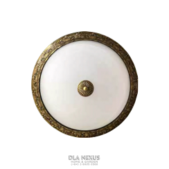 ĐÈN MÂM ỐP TRẦN ĐỒNG CAO CẤP OT6607