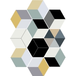 GẠCH LỤC GIÁC 23×20 CHỈ 120