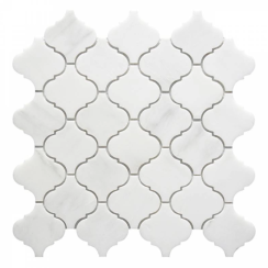 GẠCH MOSAIC LỒNG ĐÈN MÀU TRẮNG