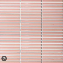 GẠCH MOSAIC MÀU HỒNG 3 HÀNG