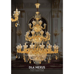 ĐÈN CHÙM XI MẠ VÀNG 24K - CNQT - 428