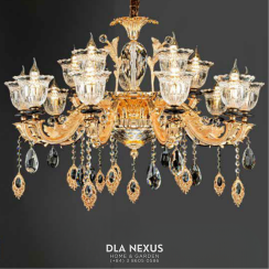 ĐÈN CHÙM XI MẠ VÀNG 24K - CNQT - 384