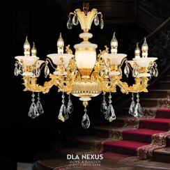 ĐÈN CHÙM XI MẠ VÀNG 24K - CNQT - 388