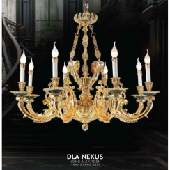 ĐÈN CHÙM XI MẠ VÀNG 24K - CNQT - 137 - 21