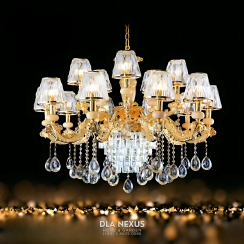 ĐÈN CHÙM PHA LÊ DC6619/10+5