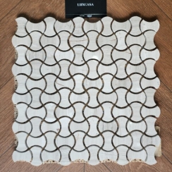 MOSAIC ĐÁ TRAVERTINE SN115-1