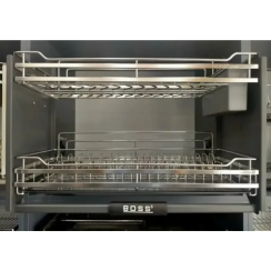 GIÁ BÁT ĐĨA DI ĐỘNG INOX 304 MỜ - BDVIP 8119