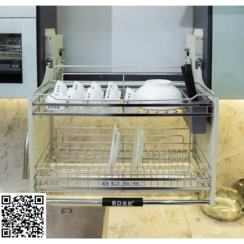 GIÁ ĐĨA DI ĐỘNG INOX 201 - BD 8118