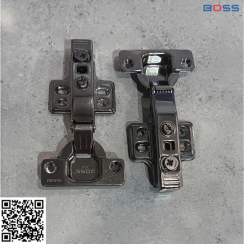 BẢN LỀ INOX 304 CÓ GIẢM CHẤN XƯỚC MỜ - BL304-01