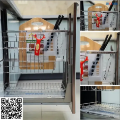 GIÁ DAO THỚT INOX 304 MỜ NAN DẸT - BVIP 1630