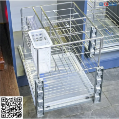 GIÁ DAO THỚT INOX 304 MỜ NAN TRÒN - BSVIP 1625